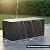 120 Gallon Resin Deck Box, Outdoor Storage Chest for Patio Furniture Cushions, Garden Tools, Pool Accessories | Lockable, Waterproof, All-Weather, Easy Assembly, Wood Grain Design