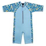 Protection solaire UPF50 Splash About Shorty Wetsuit, Years Combinaison de plongée Courte Crocodile Swamp 2-4 Ans Garçon, Taille Unique