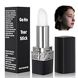 Go Ho Professional Tear Stick & Crying Stick(Natural Menthol) for Halloween Costumes - Realistic Tear Effect for SFX Makeup, Film, Theatre, Acting - Safe Formula