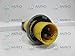 HUBBELL 320P4W 125 Volt, 3 Wire, Plug, Water Tight, 2 Pole, Industrial Grade, IP 67 Rating, PIN & Sleeve Plug, 20 AMP