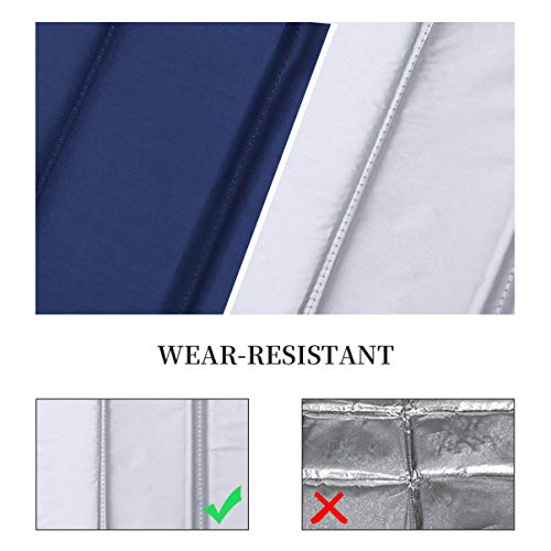 BESPORTBLE, 2 peças, almofada de assento de acampamento dobrável resistente ao desgaste, tapete de a