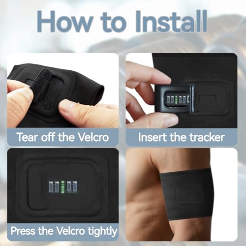 Arm Sleeve Accessory Compatible with Whoop 5.0 ONE/Peak/MG Life and Whoop 4.0 Fitness Life Tracker, Health and Fitness Wearable Heart Rate Monitor Accessories4