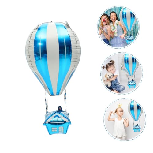 Ballons aluminium montgolfière Amosfun par 100 pour décoration de fête