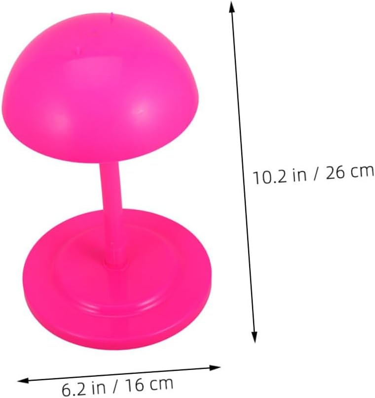 Adjustable Wig Display Holder Pair Portable Wig Stand for Styling and Organizing with Height Support for Salon and Home Use