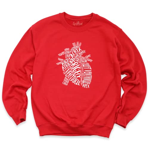 Nursing School Shirt Sweatshirt, Anatomical Heart T-Shirt, Nursing Student Shirt, Heart Anatomy T-Shirt, Nurse Funny, Nursing Gift Shirt, Nurse Outfit Sweatshirt, Emergency Nurse, ER Nurse Sweatshirt4