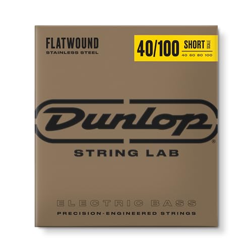JIM DUNLOP Stainless Steel Flatwound Bass Strings DBFS40100S V[gXP[ GLx[X