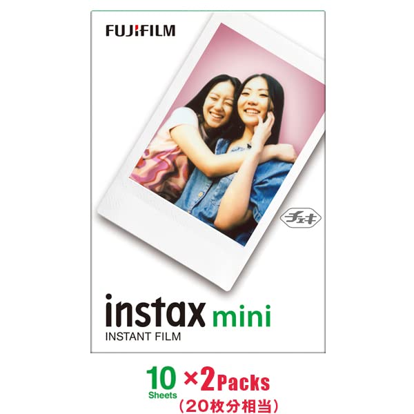 Amazon | チェキ INSTAX Pal 本体 ミルキーホワイト ＆ フイルム20枚