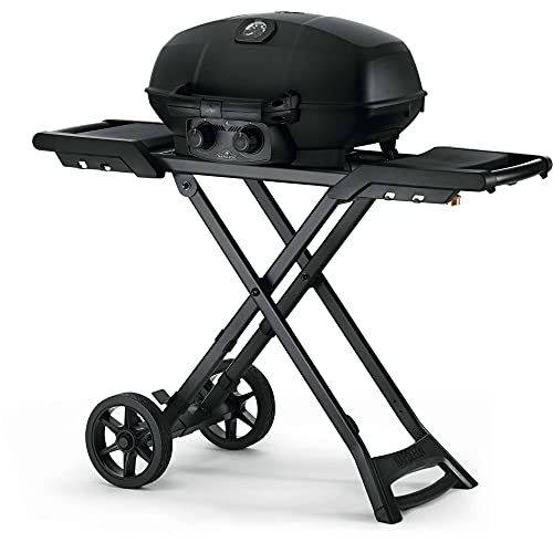 Napoleon Phantom Travelq Portable Pro Propane Gas Grill - Pro285X-Phm - With Scissor Cart, Matte Black, Travel Bbq, #TOP1