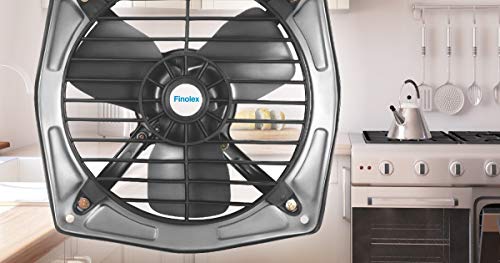 Image of Finolex Barney 230mm NS exhaust Fan | Grey Colour