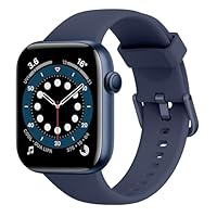 Smartwatch Damen Herren, 1,85 HD Touch Fitnessuhr mit Telefonfunktion, 140+Sportmodi Smart Watch Fitness Tracker mit Pulsmesser Schlafmonitor Schrittzähler, IP68 Wasserdicht Sportuhr für iOS Android