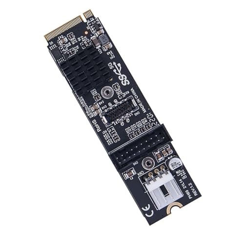 Carte d'extension USB 3.0 NVMe SSD avec vitesse 10 Gbit/s pour stockage disques durs