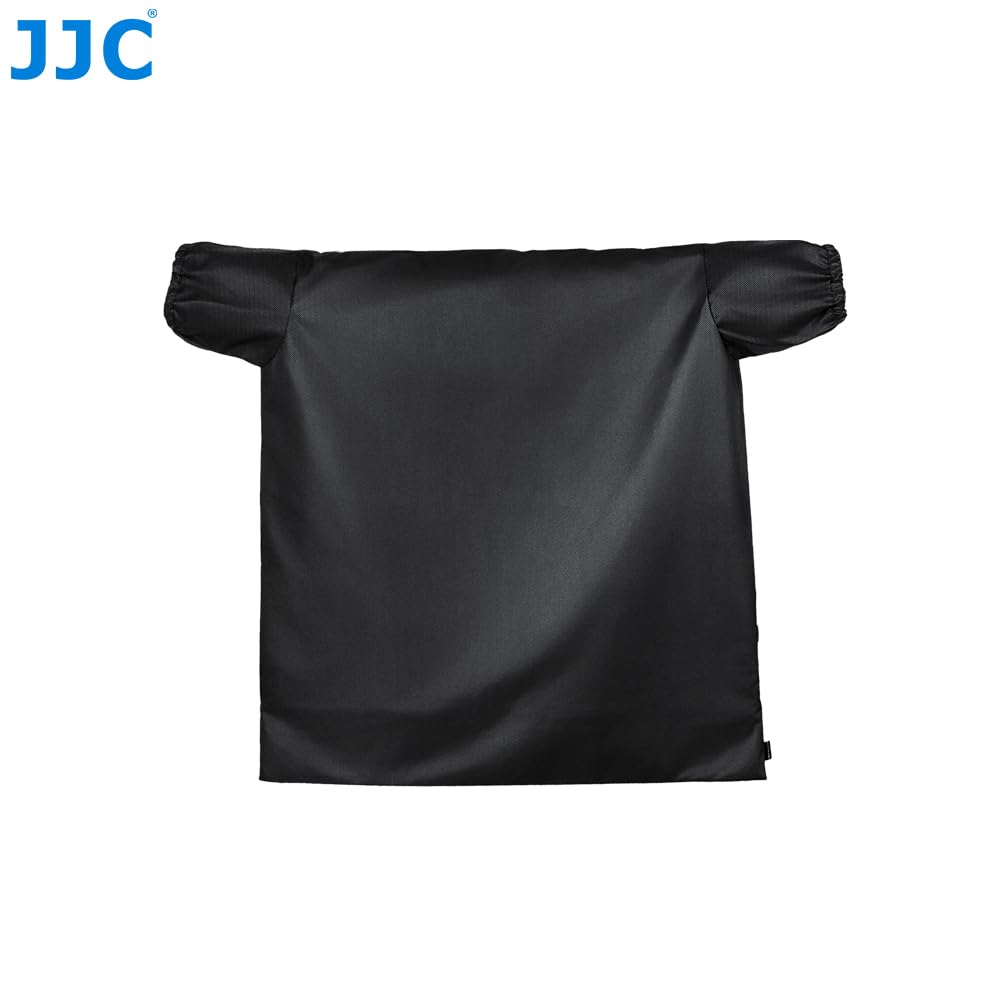JJC Borsa fasciatoio per camera oscura 58 x 60 cm, doppio strato in tessuto antistatico a prova di luce, borsa con cerniera e guanti, 35 mm 120 formato negativo pellicola fotografia camera oscura