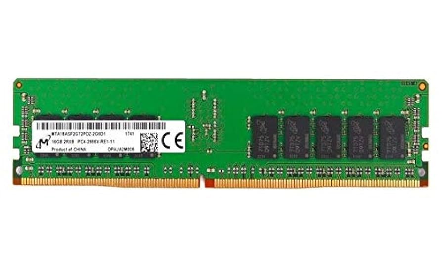 ✿︎みんと 16GB MICRON MTA18ASF2G72PDZ-2G6E1QI 2Rx8 RDIMM DDR4 PC4