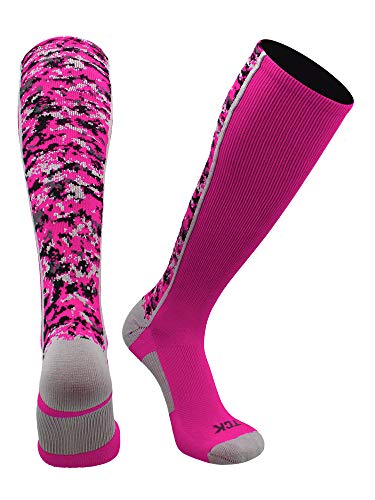 Image of TCK Digital Camo OTC Socks for Youth & Adults - High Performance Team Athletic Socks for Baseball, Football & Lacrosse, USA
