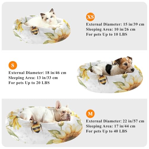Lit chaud pour chat et chaton panier moelleux isolant - 8