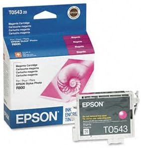 EpsonStylus T054120 - T054920 Ink Cartridge CARTRIDGE,STYLUS R800,MA 637500 (Pack of5)