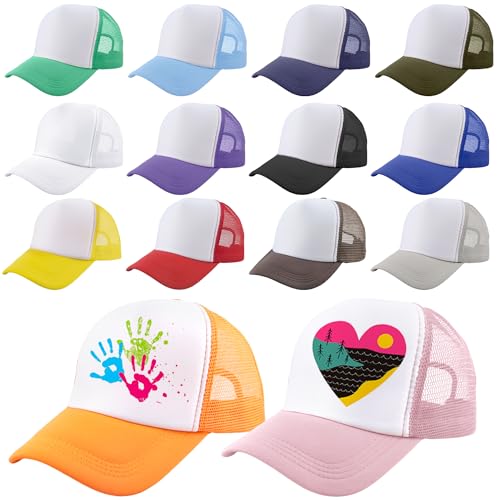 14 Piezas Gorra Trucker para Sublimación Unisex miniatura 1