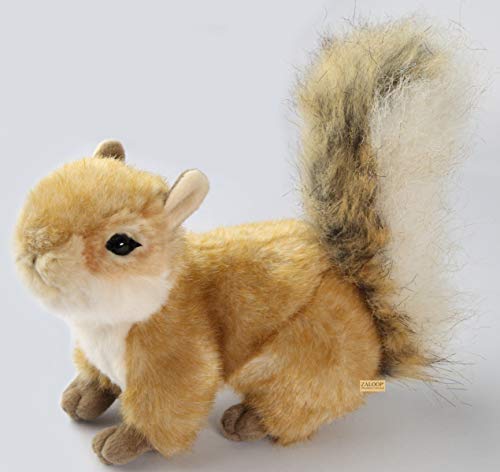 Preisvergleich Produktbild Zaloop Eichhörnchen ca 23 cm Plüschtier Kuscheltier Stofftier D2