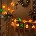 LOLStar Christmas String Lights Decorations, 9.8FT 20 LED Christmas Fairy Lights, Battery Operated (Not Included) with Timer Function and 8 Flashing Modes, Cute Window Lights 2025 Home Indoor Decor