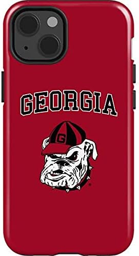 Skinit Impact Phone Case Compatible with iPhone 13 - Officially Licensed University of Georgia Bulldogs Logo Design