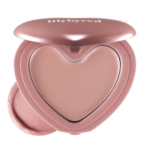 Image of lilybyred Luv Beam Cheek Balm | Heart-Shaped Korean Cream Blush, Semi-Matte, Healthy Glow, Long-Lasting, Blendable & Buildable, Lightweight, Natural-Looking Color, 0.12 oz (14 Rosy Beam)
