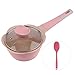 Produktbild Kochgeschirr Set Töpfe, multifunktionale Antihaft-Babynahrungsergänzung Kochtopf Milch Suppe Home Praktische Kochtopf Pfanne Kochgeschirr Pink