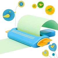 Bocguy Papier Crimper Quilling Werkzeug, Kartonbögen Wellpappenmaschine zur Herstellung von Wellenformen, DIY Scrapbook Crimpwerkzeug