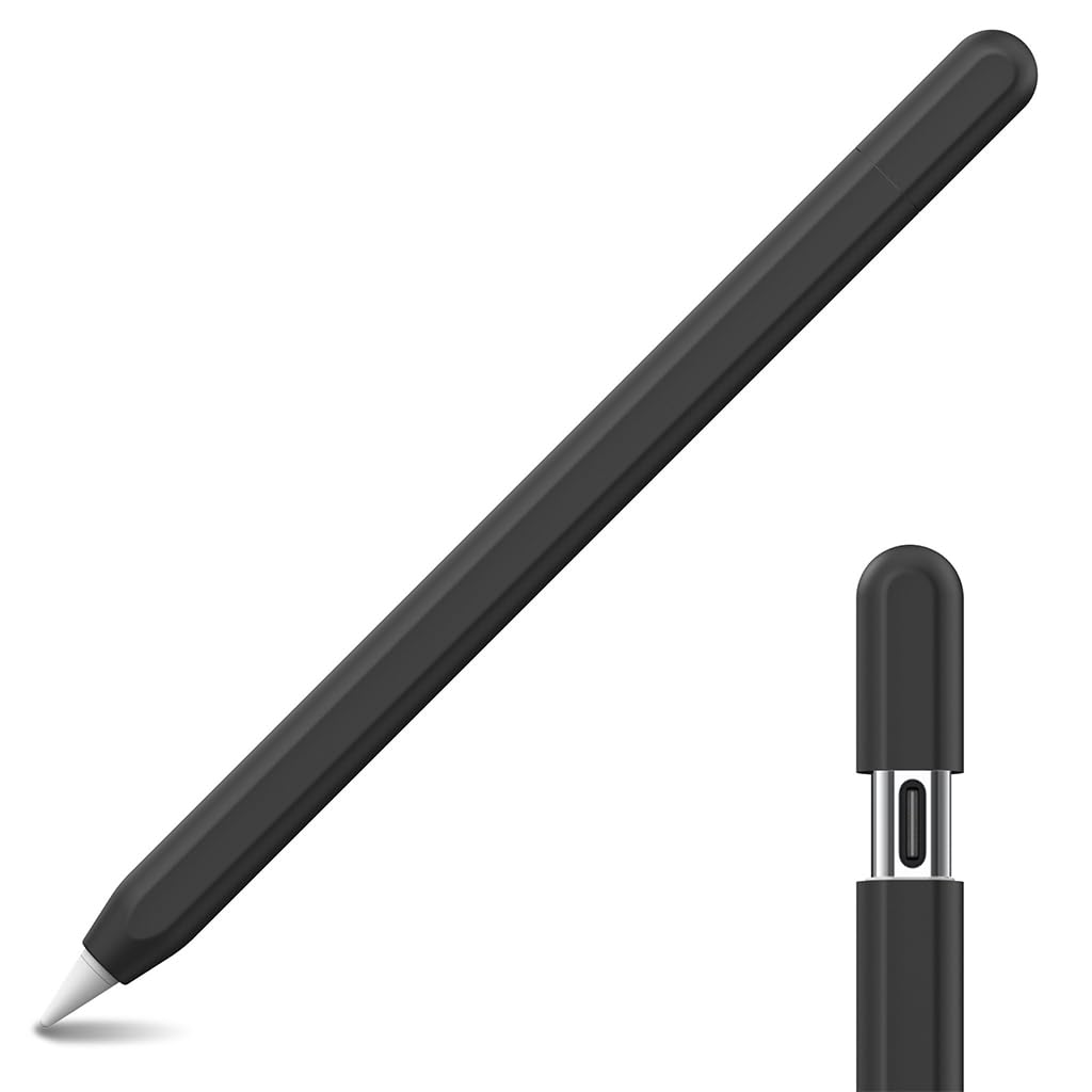 ZORBES® Silicone Case Cover for Apple Pencil 3rd Generation, Ultra Thin Protective Skin Sleeve Cover Case Accessories, Pencil Grips Case Compatible with Apple Pencil USB-C 3rd Generation, Black (B0CRQW2WQS) Amazon Price History, Amazon Price Tracker