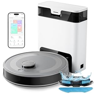 Robot Aspirateur Laveur 6000Pa avec Station de Vidage Lefant M2 Pro