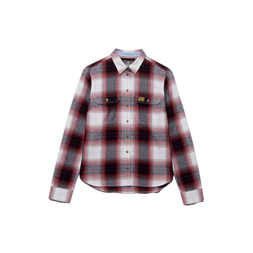 Chemise manches longues en flannelle carreaux femme Superdry - vue 5