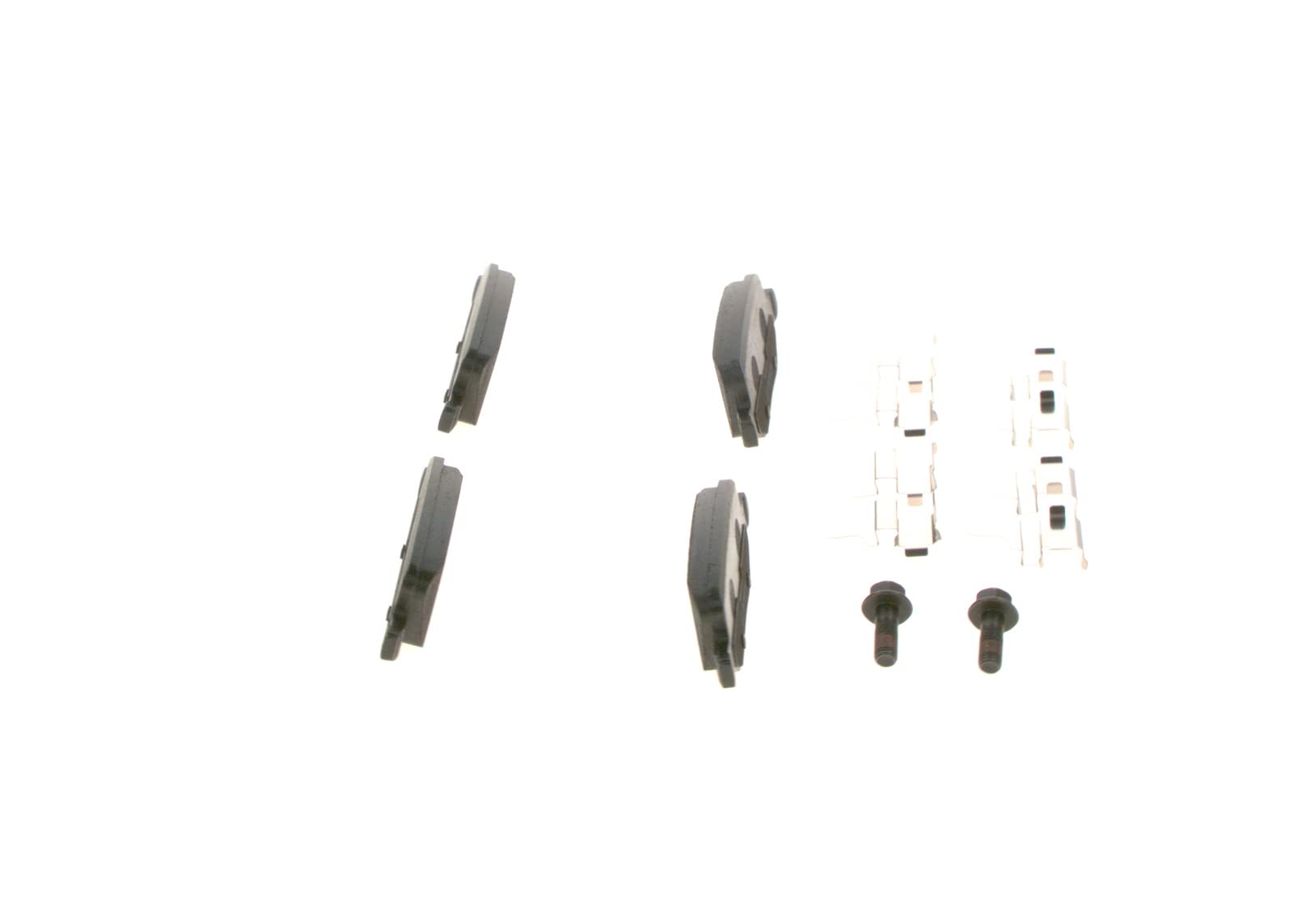 Bosch BP278 – Plaquettes De Frein Arrière Premium – Silence & Faible Poussière – Sans Cuivre – Certifiées ECE-R90 – Jeu De 4 Avec Accessoires