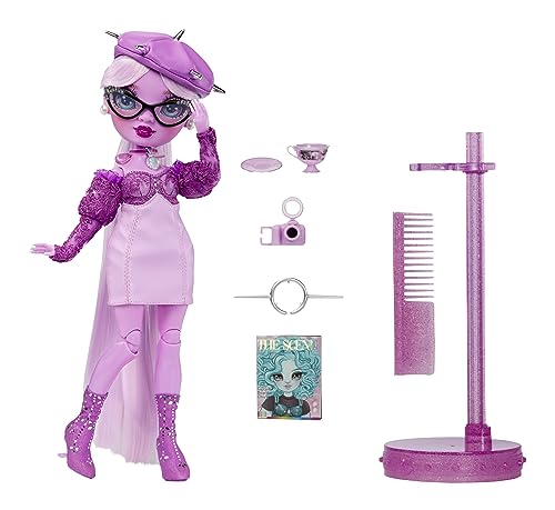 Rainbow High Shadow High Lavender - Muñeca de Moda miniatura 1