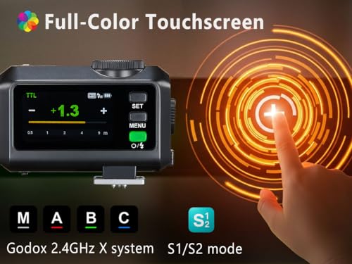 Flash Godox IT30Pro C para Canon con Difusor, IT30ProC IT30PROC TTL HSS 1/8000s Mini Flash Camera, Compatible con Cámara Canon EOS R RP R5 R6 R3 R7 R8 R10 R100 M3 M5 M6 M50 R5 Mark II R6 Mark II - imagen 5