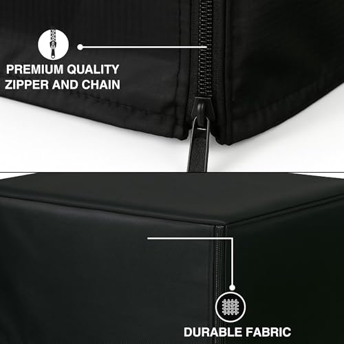 Image of VONBAER Dust Proof & Water Proof Printer Cover for Epson L8050 EcoTankTank Printer - Black / Washable / Durable / Zipper
