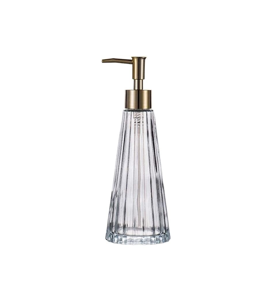 Dispenser di sapone liquido Dispenser di sapone da cucina Flacone di sapone in vetro, Dispenser di sapone da bagno, Dispenser di sapone liquido ricaricabile Flacone di lozione Dispenser di lozio