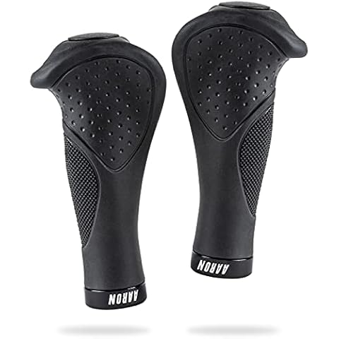 AARON Ergonomic Fahrradgriffe mit Gel Dämpfung Cover