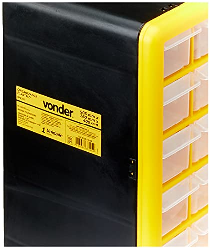 Vonder Organizador Plástico 50 5 Cm X 16 0 Cm X 40 0 Cm Opv 310