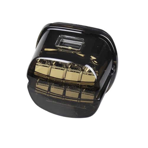FACAILAHA Smoked Layback LED Tail Lights Assembly Motorcycle Brake Taillights Compatible with Harley Touring Road King Road Glide Dyna Electra Glide Street Bob Fat Bob Sportster Ultra Limited