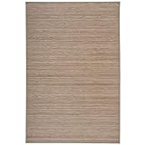 Esta alfombra de bambú, ideal para tener un estilo exótico en algunos accesorios de tu casa.