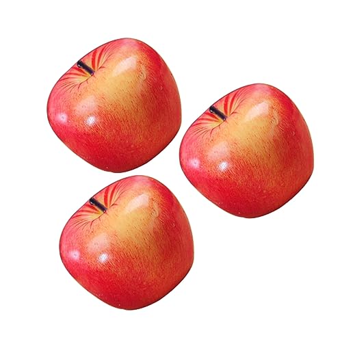 IMIKEYA 3stücke Große Weihnachtskerzen Rote Apfel Aromatherapie...