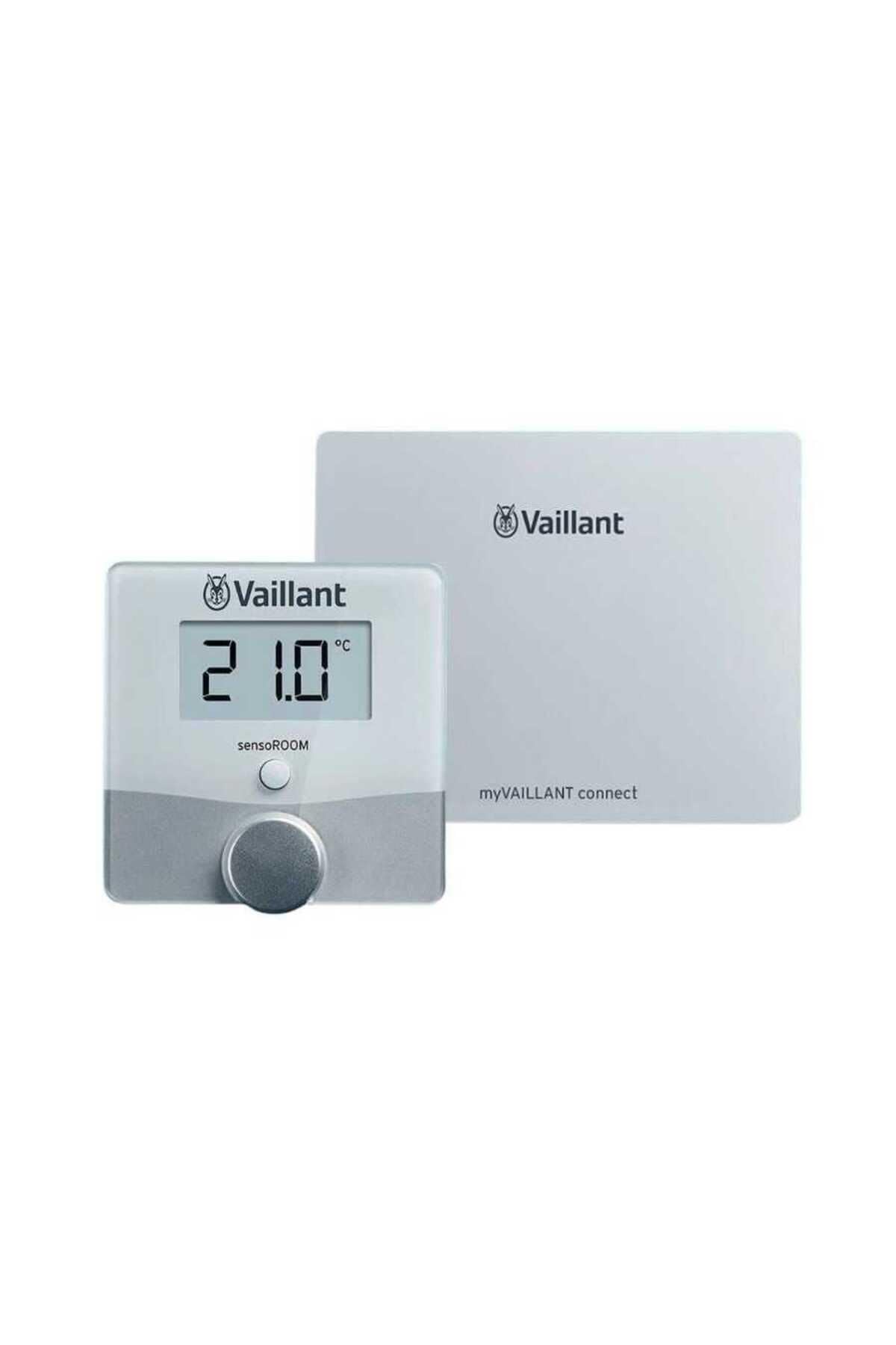 Vaillant sensoROOM connect cronotermostato evoluto wi-fi, bianco 0010035734