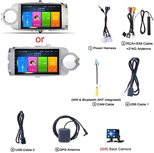 Android 9.1 Sistema di navigazione GPS per Toyota
