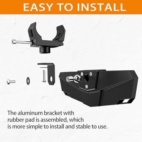 UTV Rear View Mirror Set for Kubota RTV-X 1140 Crew 2022-2026, Adjustable Side Mirrors for Utility Vehicle Roll Cage, Wide View Off Road Rearview Mirror,A Center Rear View Mirror