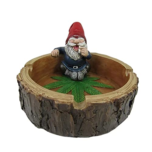 420 Leaf Gnome Cigarette Ashtray Ash Tray