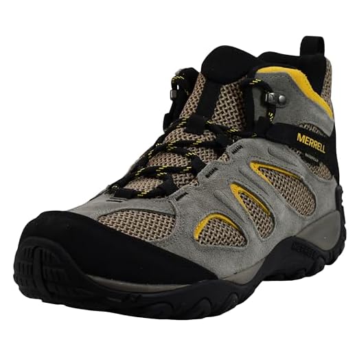 Merrell Men's Yokota 2 MID Waterproof Hiking Boot, Boulder, 11.5 W US