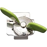 Nogent Classic Service Super Kim Manual Can Opener, Chrome Finish, Green