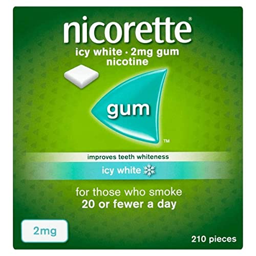 See full amazon price history chart for Nicorette Icy White Gum Nicotine 210 Piece, 2 mg Nicorette Icy White Gum Nicotine 210 Piece, 2 mg (B078LGB4PW) Amazon Price History, Amazon Price Tracker