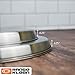 Range Kleen 550 Stainless Steel Round Burner Kovers, Set of 4