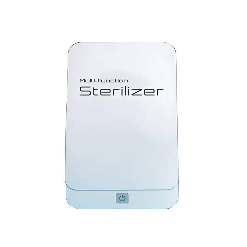 UV Cell Phone Sanitizer, Portable Smart Phone Sterilizer, Aromatherapy Function Phone Disinfector, UV Light Phone Cleaner with USB Charging,White