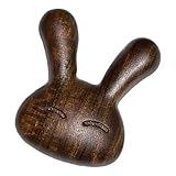 CLISPEED Gesichtsmassagegerät aus Braunem Holz mit Praktischem Nasenschaber für Akupressur und Nasenpflege für Anwendung zu Hause und Unterwegs